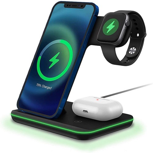 3in1 wireless charger - wireless, dock