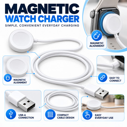 Magnetic usb charger for - magnetic, apple